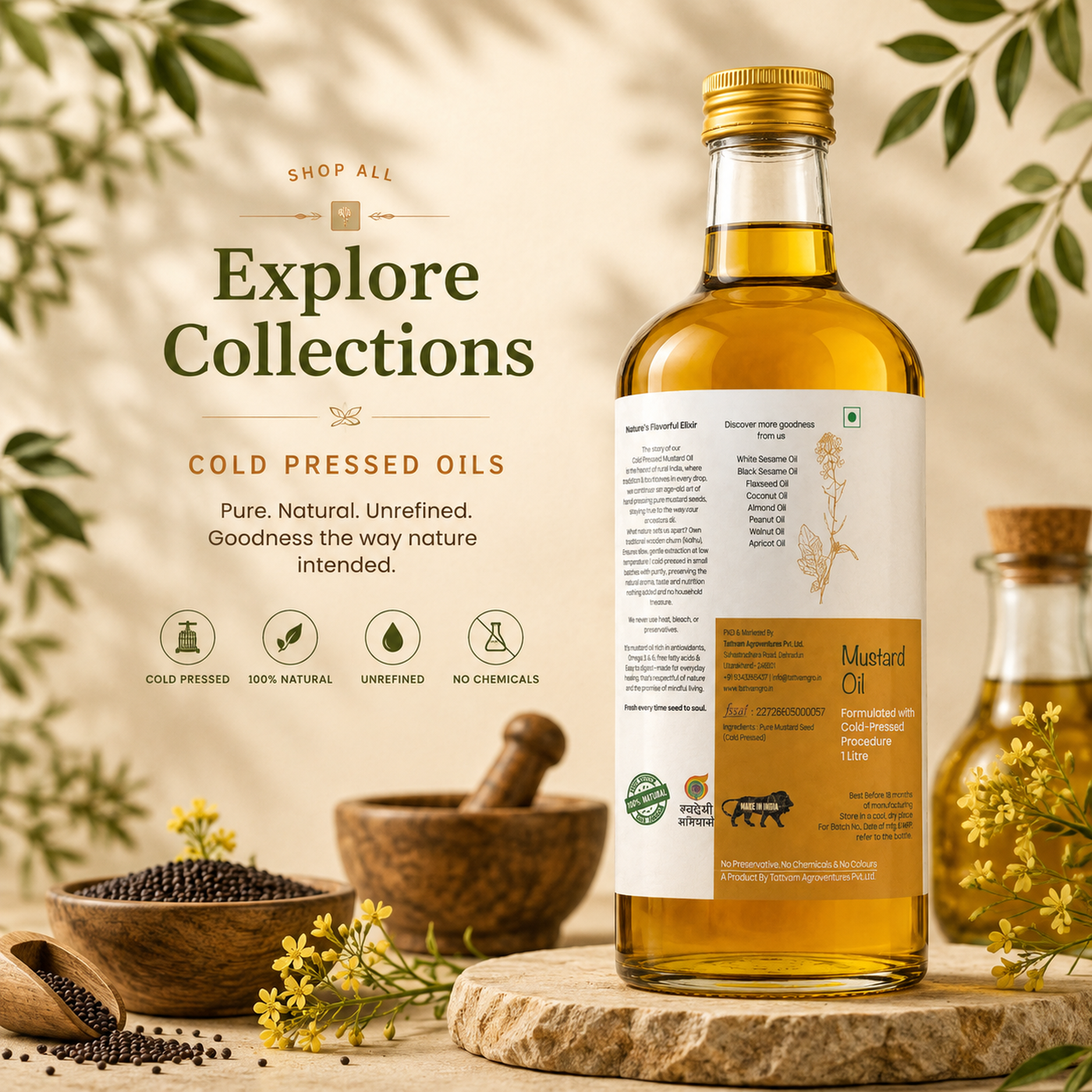 Cold Pressed Oils
