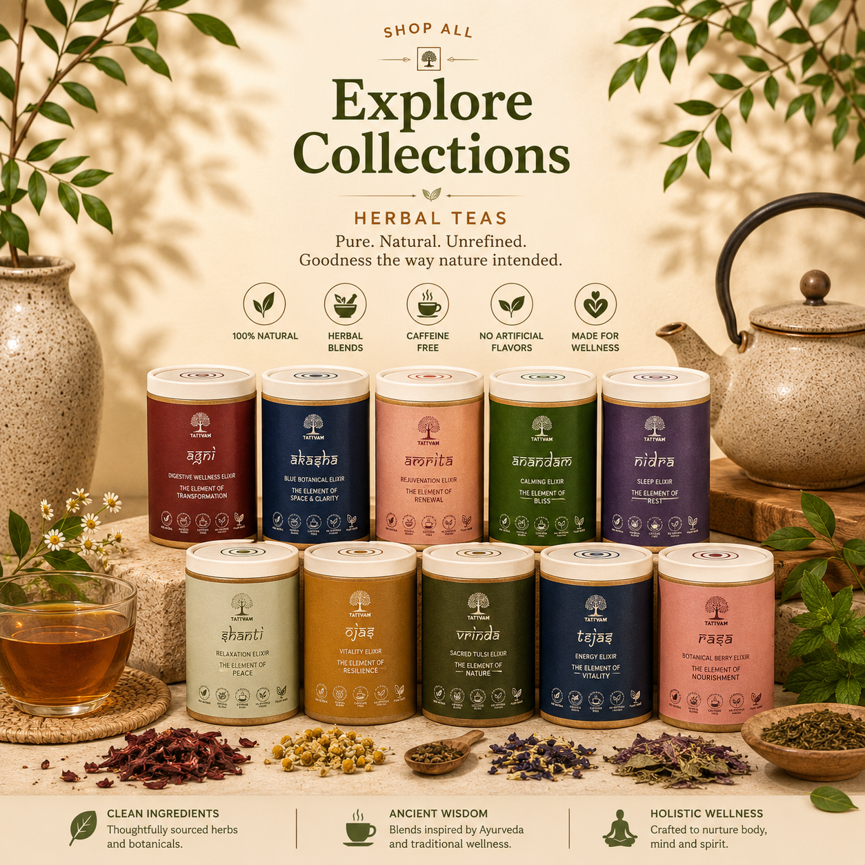 The Elemental Collection (Herbal Tea)