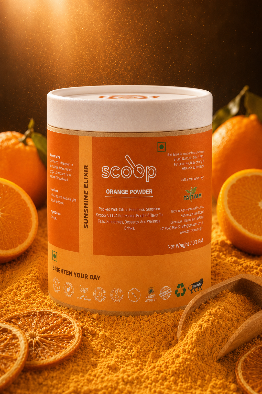 Sunshine Scoop (Orange Peel Powder)