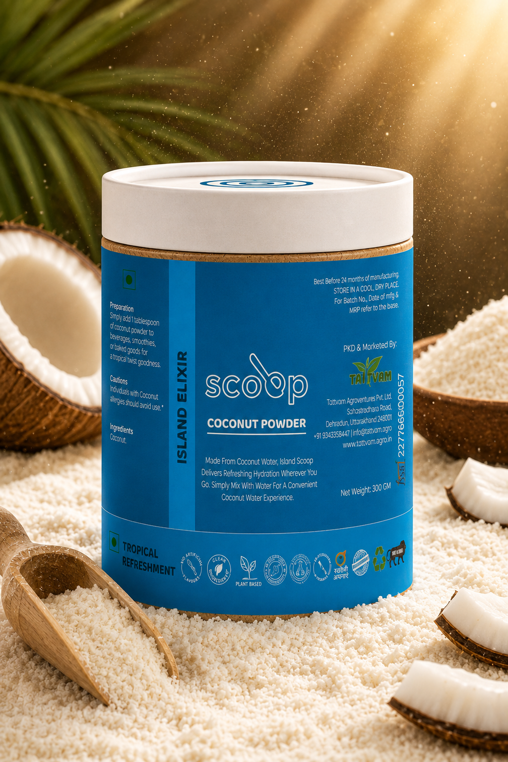 Island Scoop (Coconut Water Powder Spray Dried)