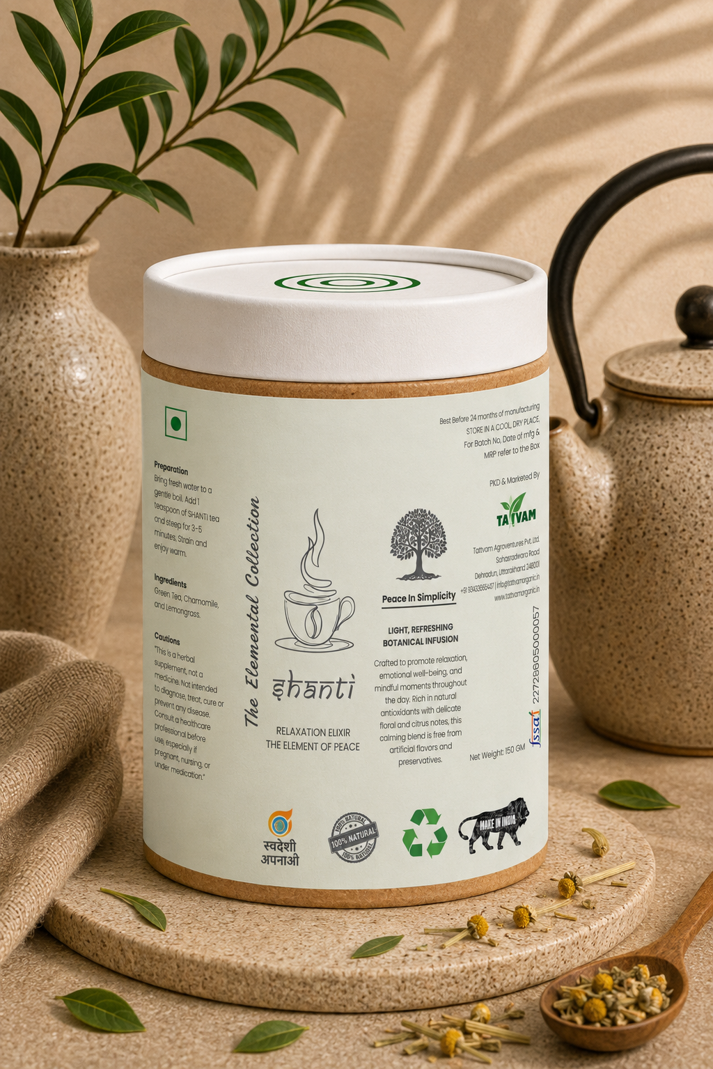 Shanti Relaxation Elixir The Element of Peace