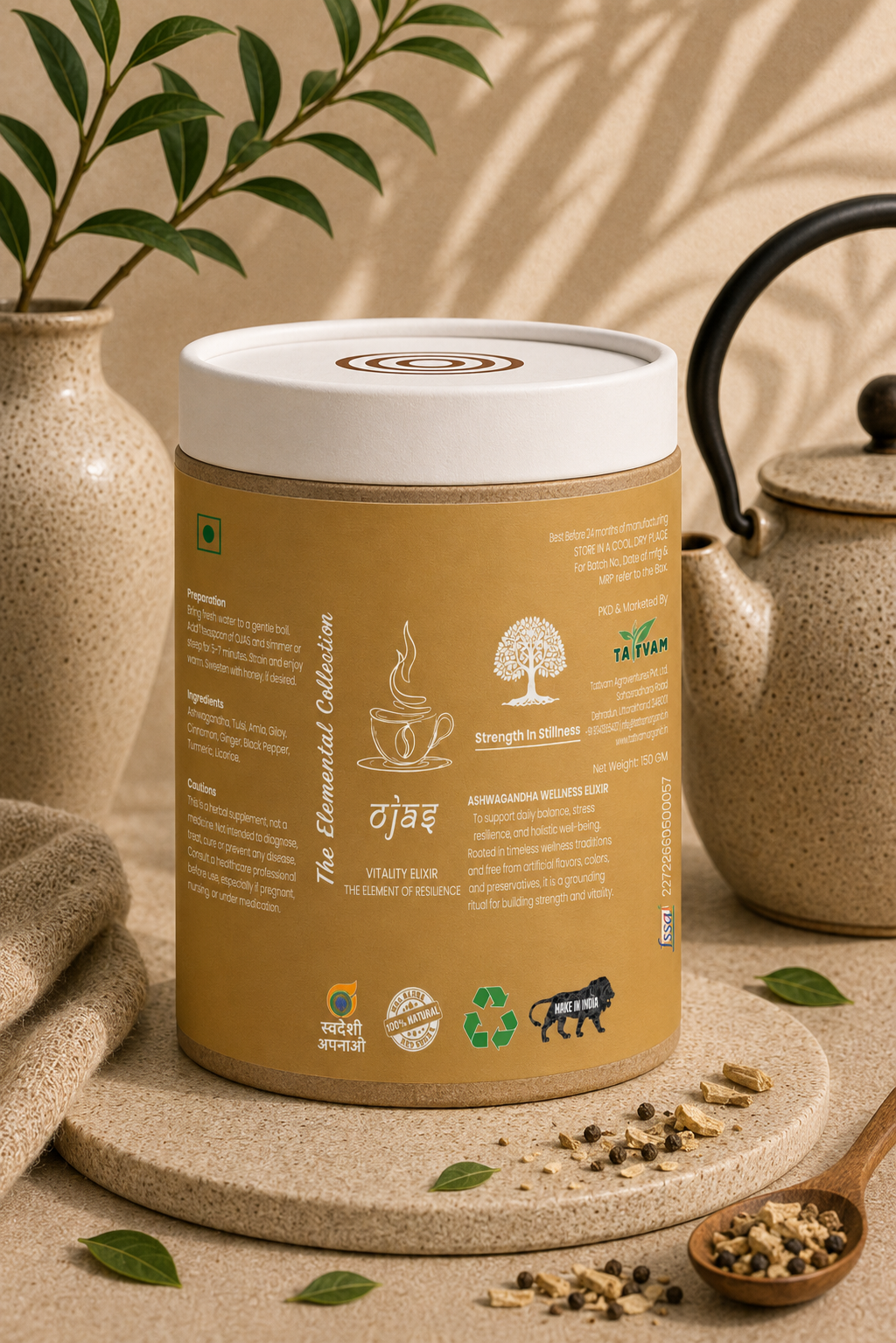 Ojas Vitality Elixir The Element of Resilience
