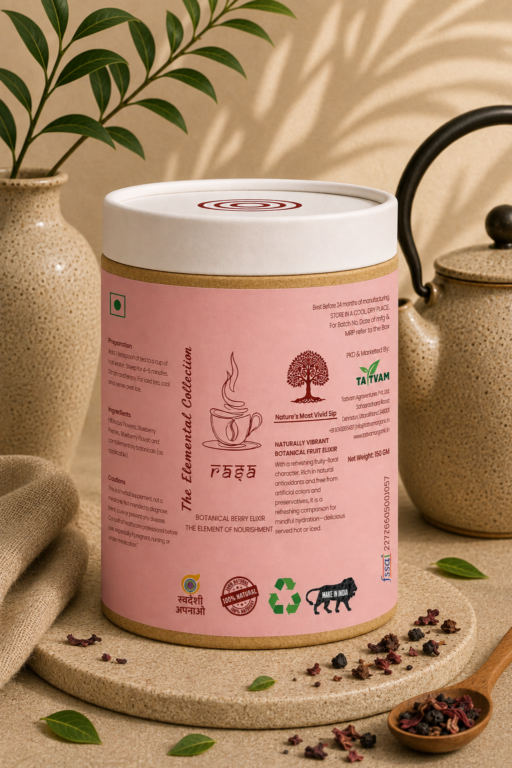 Rasa Botanical Berry Elixir The Element of Nourishment