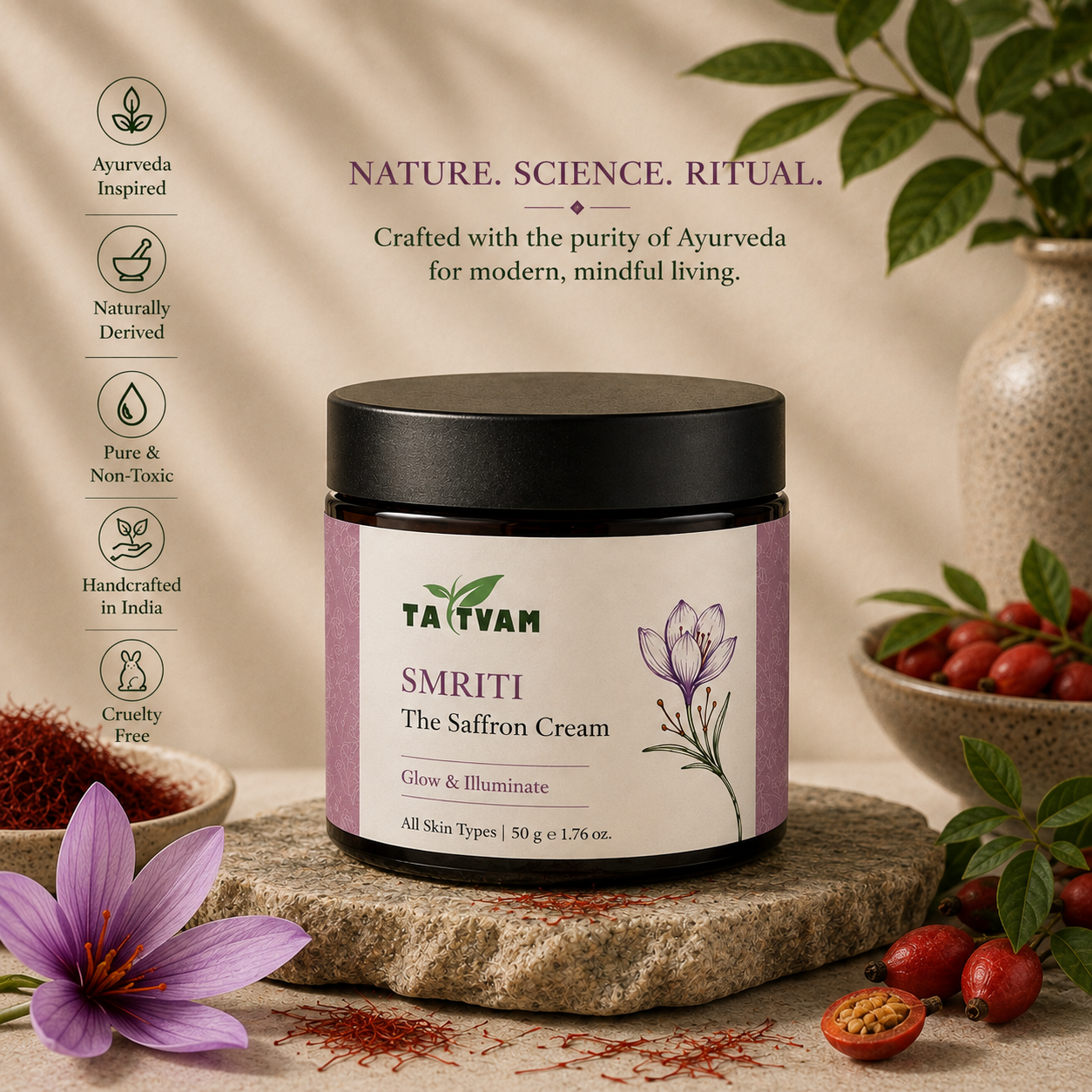 Smṛiti The Saffron Cream