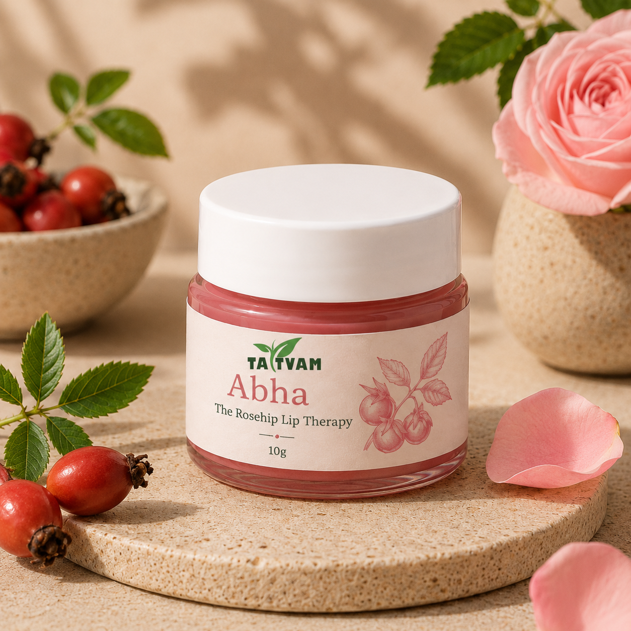 Ābhā The Rosehip Lip Therapy